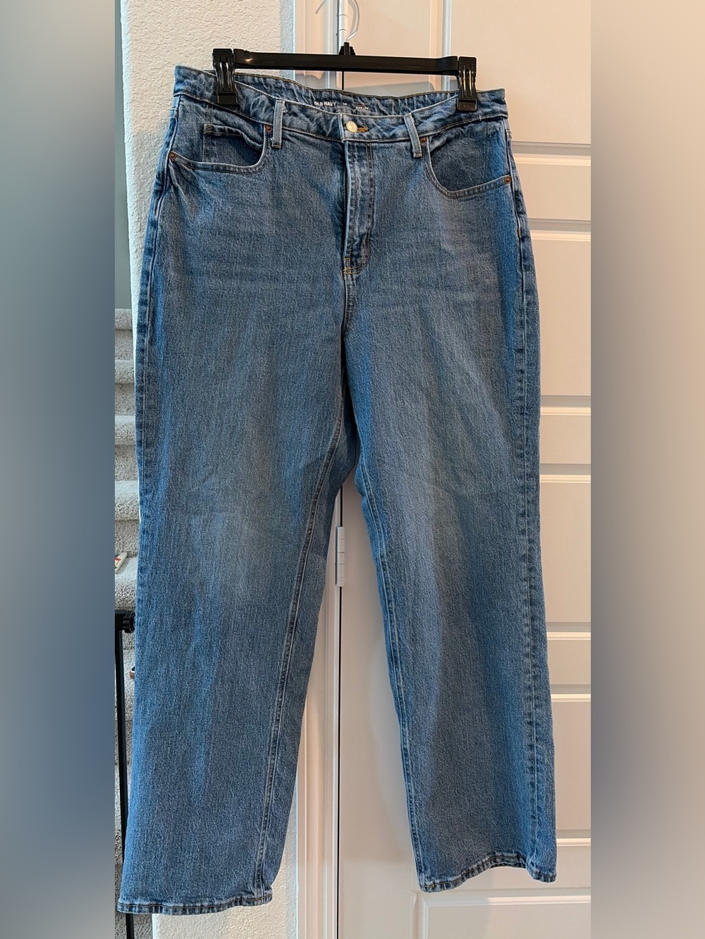 Old Navy Wide-Leg Women's Jeans - Light Blue Wash